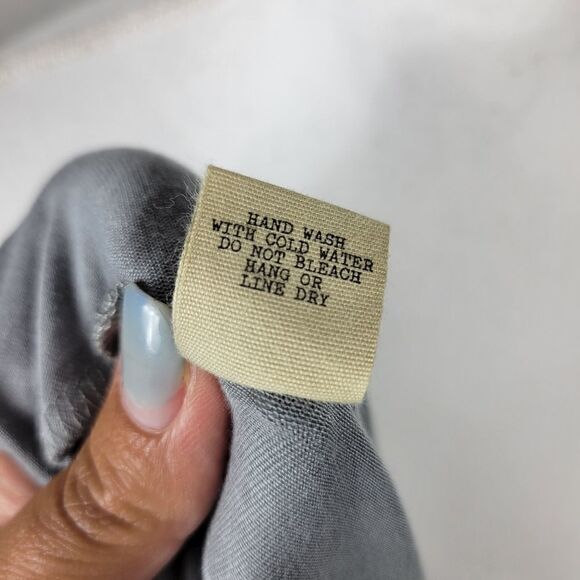 NWT Gimmicks Eyelash Lace Tank Top. Gray M#26 - Picture 16 of 16